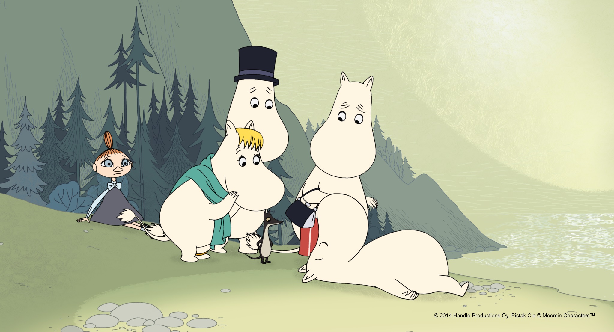 Moomins on the Riviera Roaming Colorful World